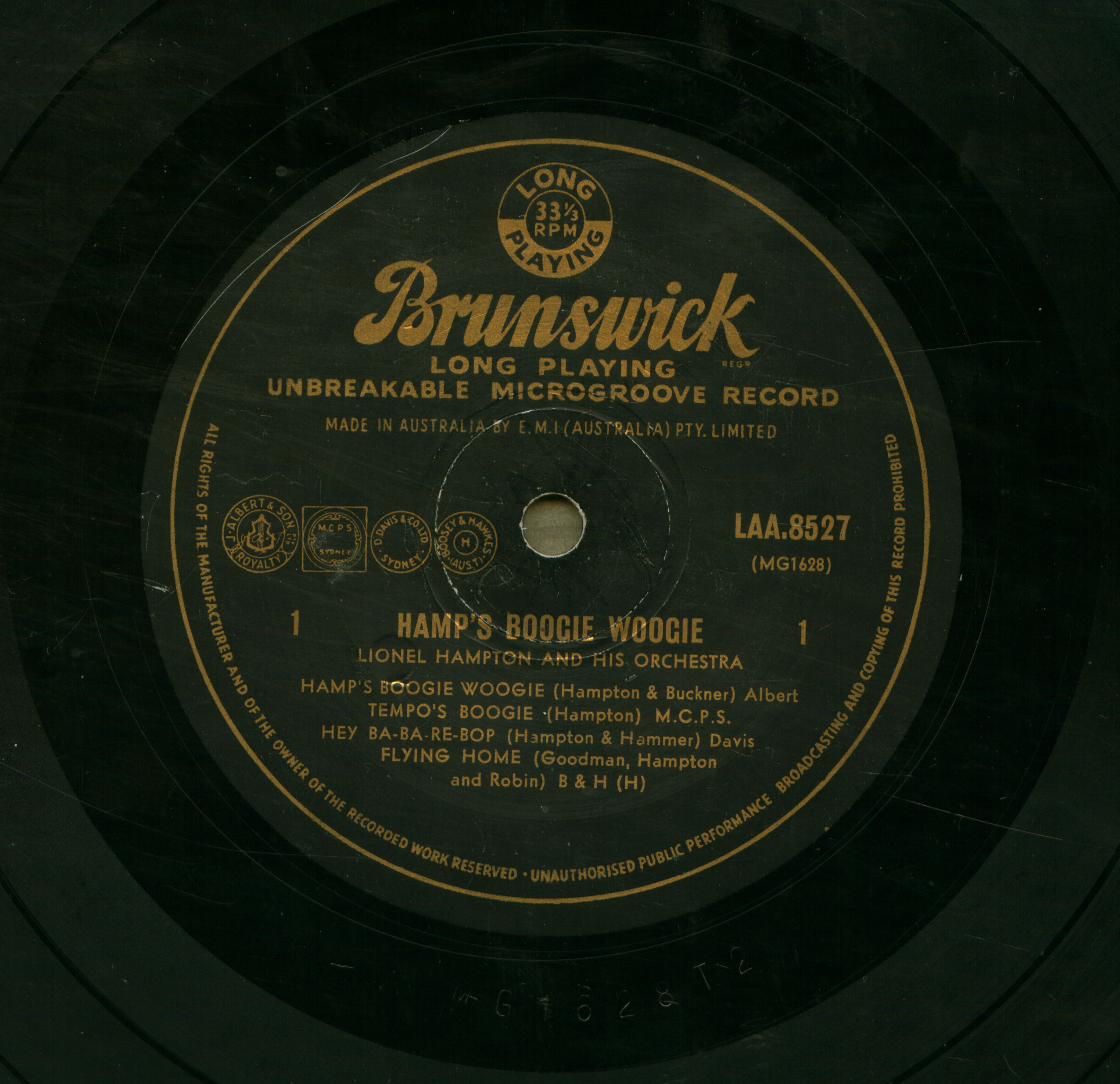 Hamp's boogie woogie